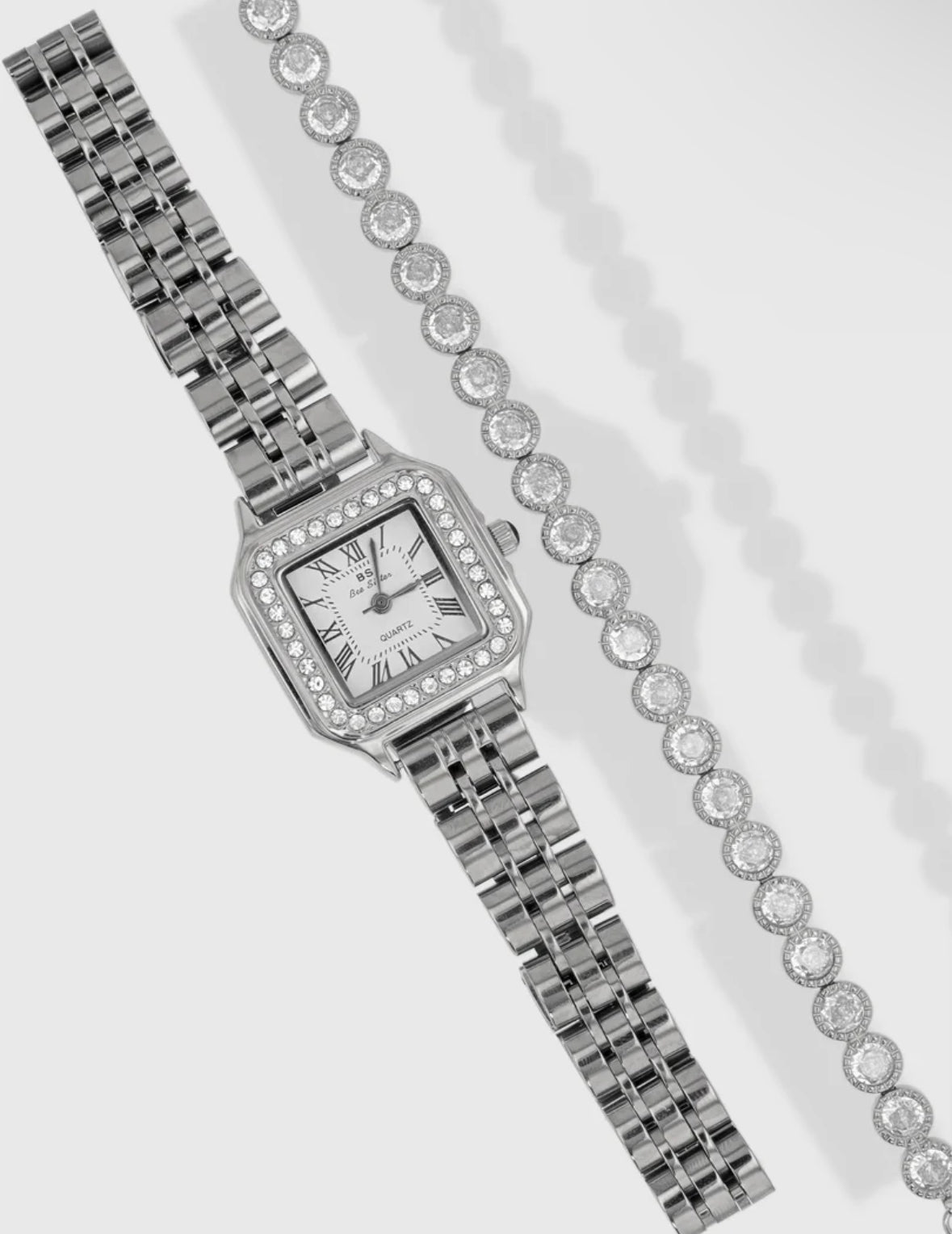 Square Diamond watch panthère inspired