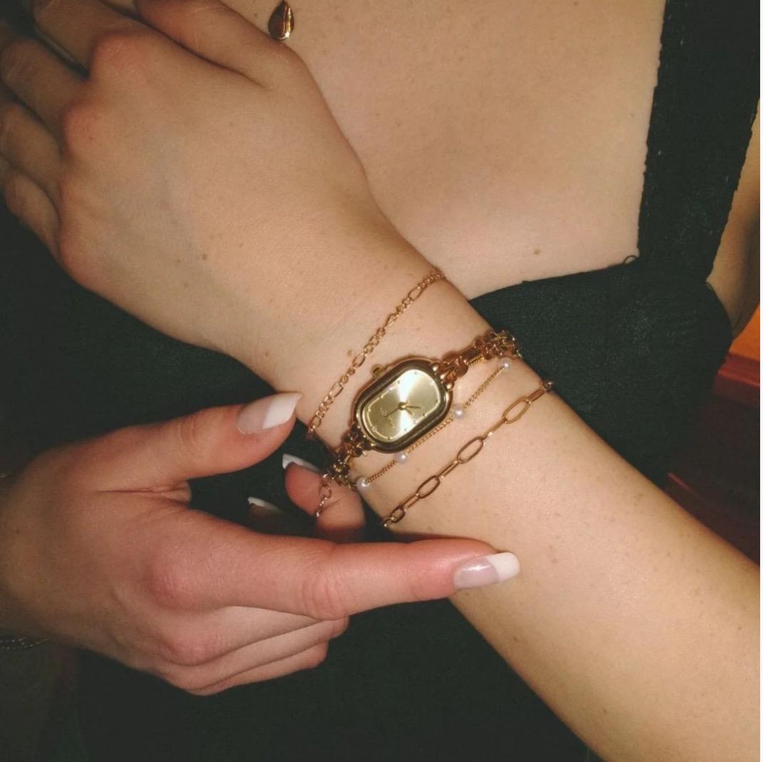 Vintage Dainty Gold Watch