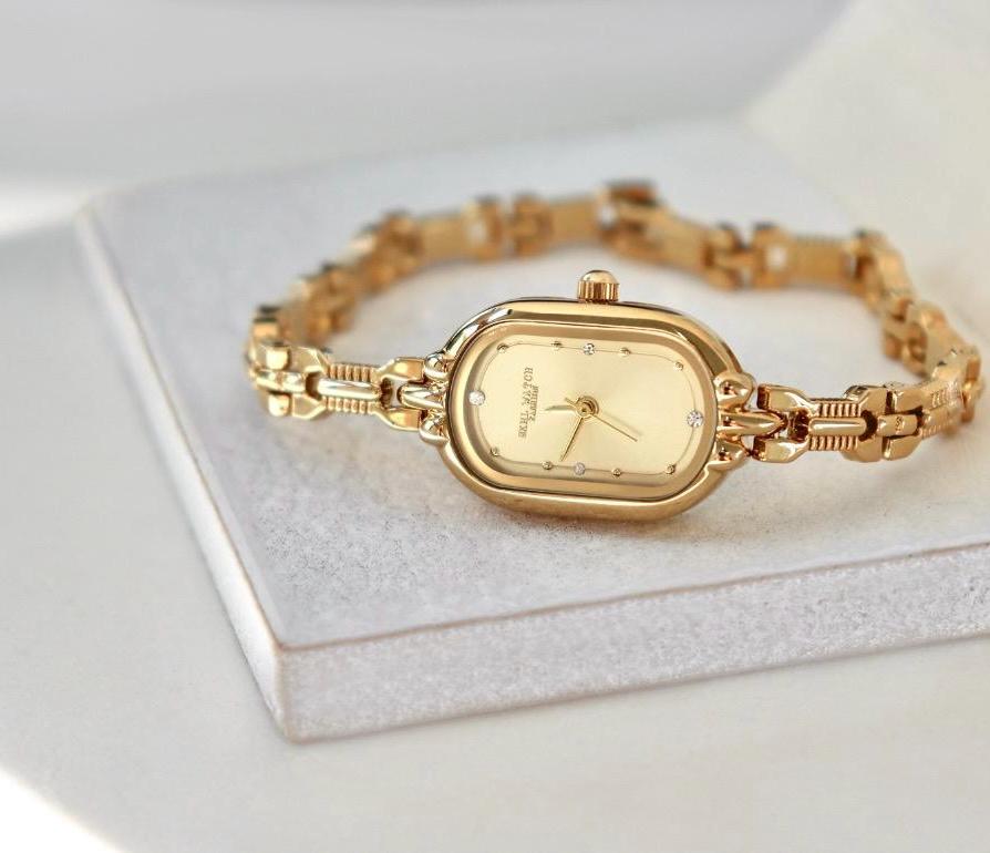 Vintage Dainty Gold Watch