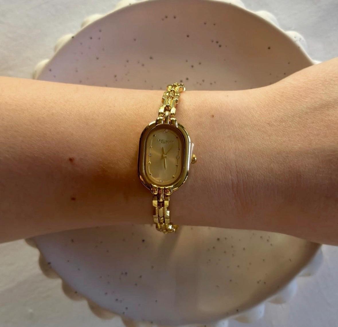 Vintage Dainty Gold Watch