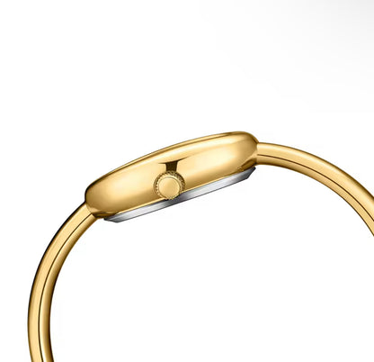 Gold bangle watch watch | Vintage inspired