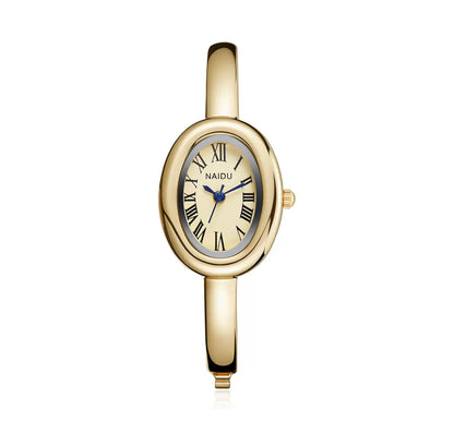 Gold bangle watch watch | Vintage inspired
