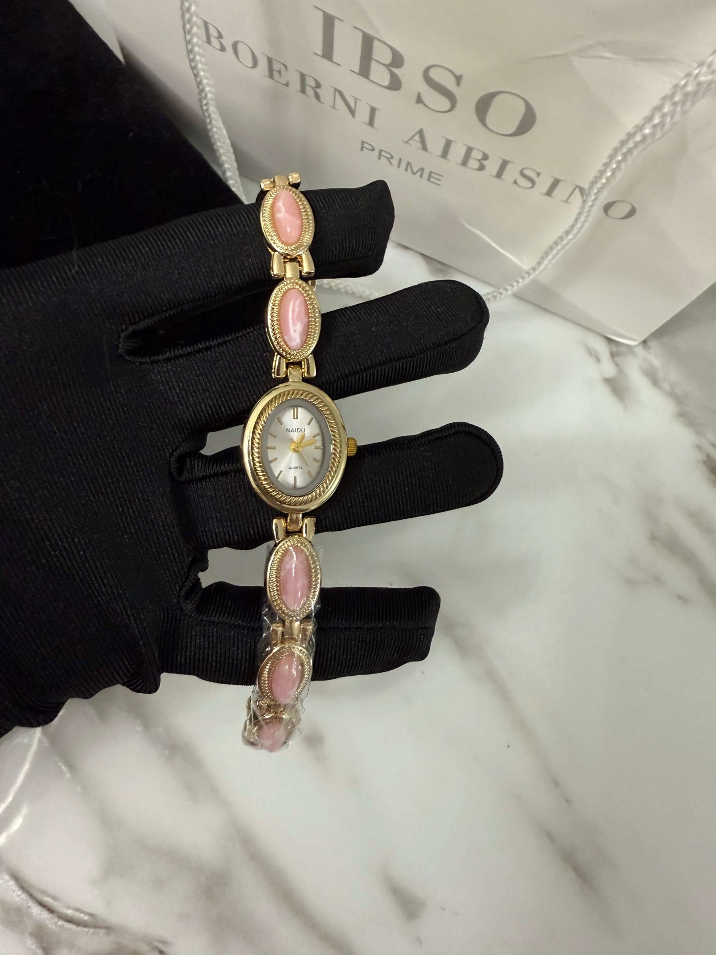 Old money gold gemstome watch | Vintage inspired - PrettyCuteWrist