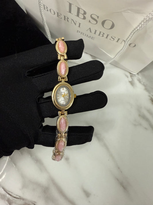 Old money gold gemstome watch | Vintage inspired