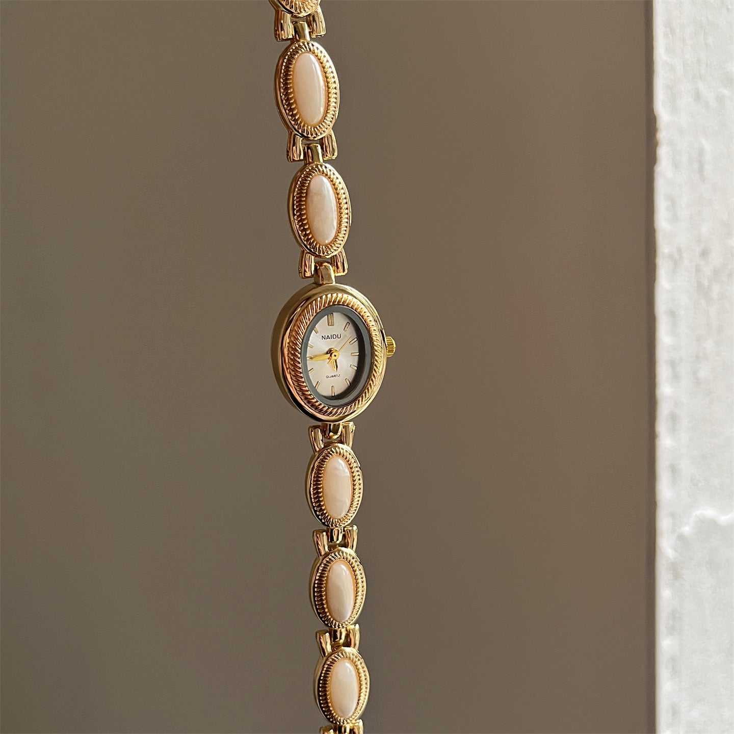 Old money gold gemstome watch | Vintage inspired