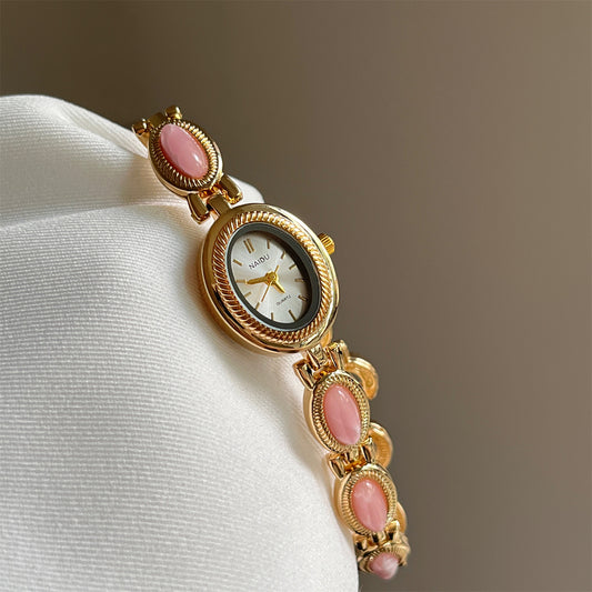 Old money gold gemstome watch | Vintage inspired
