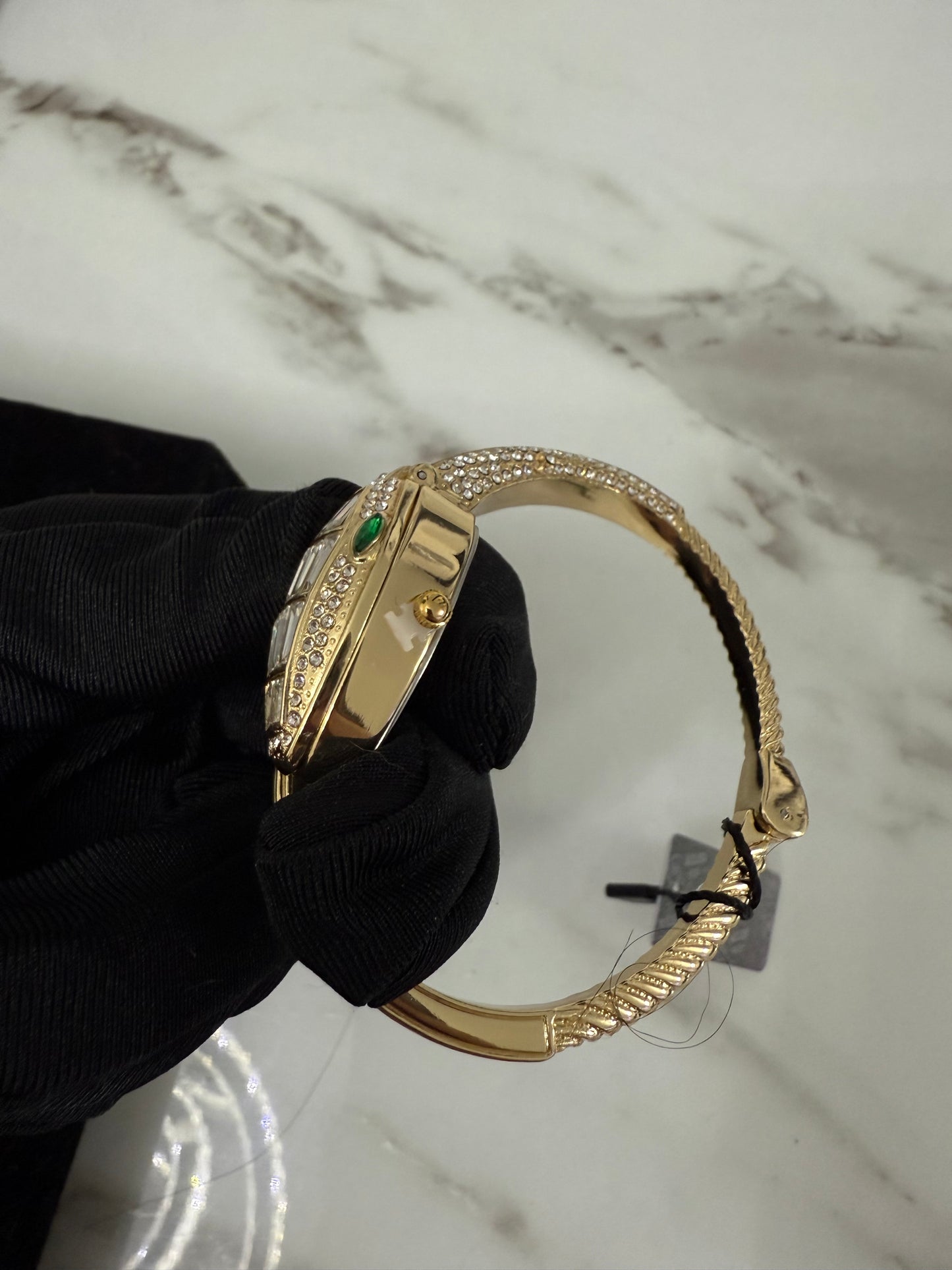 Luxury snake gold and silver watch - PrettyCuteWrist