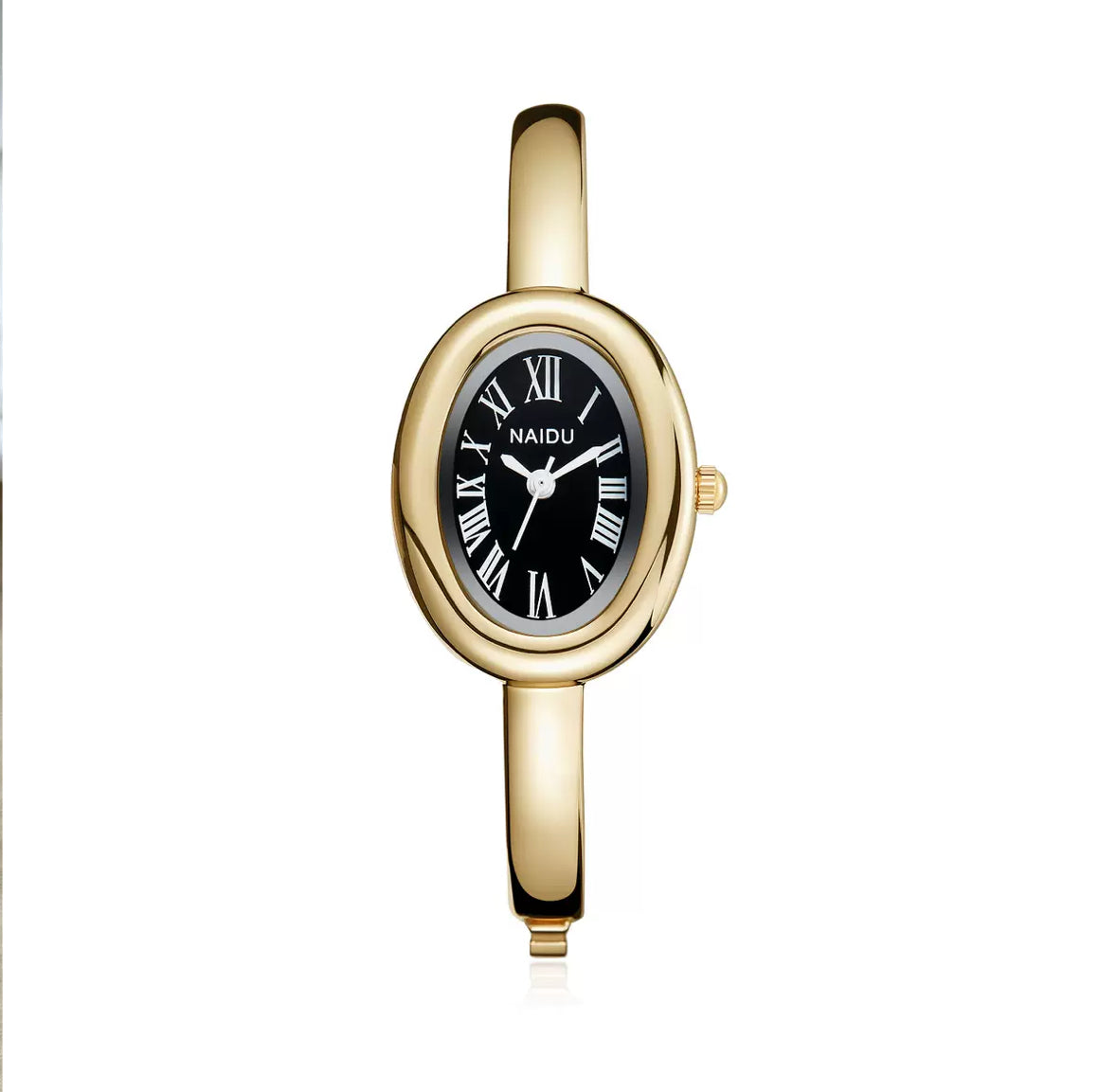Gold bangle watch watch | Vintage inspired