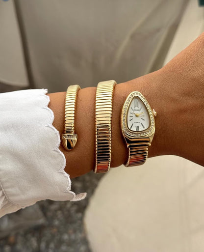 Luxury snake gold watch | vintage inspired