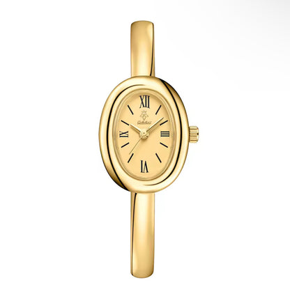 Gold bangle watch watch | Vintage inspired