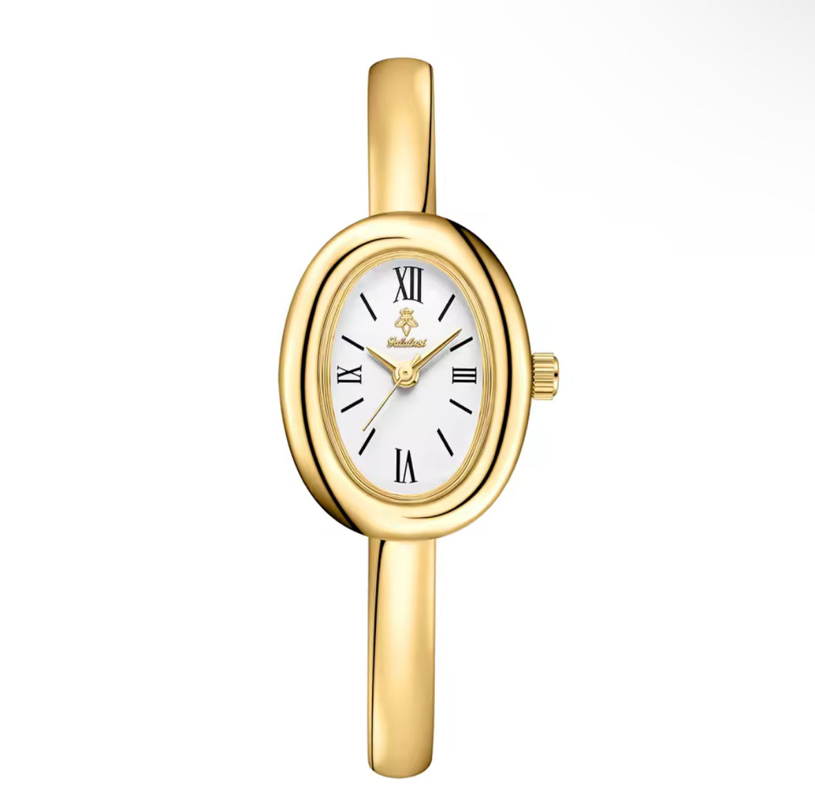 Gold bangle watch watch | Vintage inspired