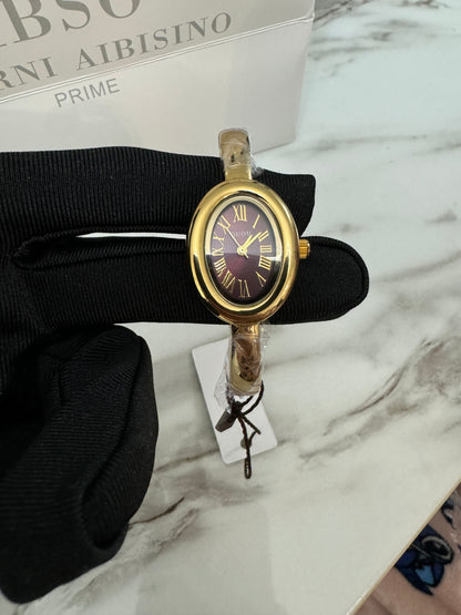 Gold bangle watch watch | Vintage inspired - PrettyCuteWrist