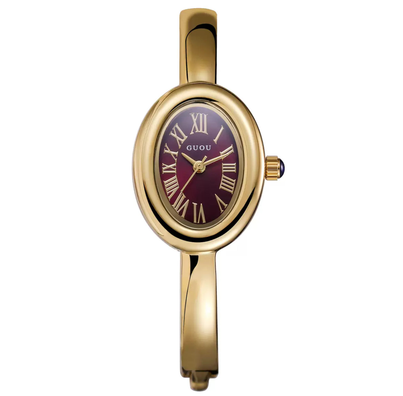Gold bangle watch watch | Vintage inspired